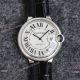 Swiss 2824 Cartier Ballon Bleu 42 Watches Gray Dial Leather Strap (4)_th.jpg